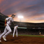 
              Boston Red Sox centerfielder Jarren Duran takes the field for the fourth inning of a baseball game against the New York Yankees at Fenway Park Sunday, Aug. 14, 2022, in Boston. (AP Photo/Paul Connors)
            