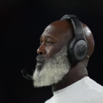 
              Houston Texans head coach Lovie Smith watches from the sidelines during the second half of an NFL preseason football game against the New Orleans Saints Saturday, Aug. 13, 2022, in Houston. (AP Photo/Eric Christian Smith)
            