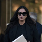 
              FILE - Vanessa Bryant, the widow of Kobe Bryant, leaves a federal courthouse in Los Angeles, Wednesday, Aug. 10, 2022. A federal jury has found that Los Angeles County must pay Kobe Bryant's widow $16 million over photos of the NBA star's body at the site of the 2020 helicopter crash that killed him. The jurors who returned the verdict Wednesday, Aug. 24, 2022, agreed with Vanessa Bryant and her attorneys that her privacy was invaded when deputies and firefighters took and shared photos of the remains of Kobe Bryant and their 13-year-old daughter Gianna. (AP Photo/Jae C. Hong, File)
            