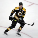 
              FILE - Boston Bruins defenseman Zdeno Chara plays during the first period of an NHL hockey game in Boston, Tuesday, Dec. 17, 2019. Chara announced his retirement Tuesday, Sept. 20, 2022, after playing 21 seasons in the NHL and captaining the Boston Bruins to the Stanley Cup in 2011.(AP Photo/Charles Krupa, File)
            