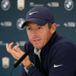 
              Golfer Rory McIlroy speaks at a press conference during the Pro-Am ahead of the BMW PGA Championship at Wentworth Golf Club, Virginia Water, Surrey, England, Wednesday, Sept. 7, 2022. (Adam Davy/PA via AP)
            