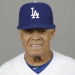 
              FILE - This is a 2013 photo of Los Angeles Dodgers' Maury Wills. Maury Wills, who helped the Los Angeles Dodgers win three World Series titles with his base-stealing prowess, has died. The team says Wills died Monday night, Sept. 19, 2022, in Sedona, Ariz. He was 89. (AP Photo/Paul Sancya, File)
            