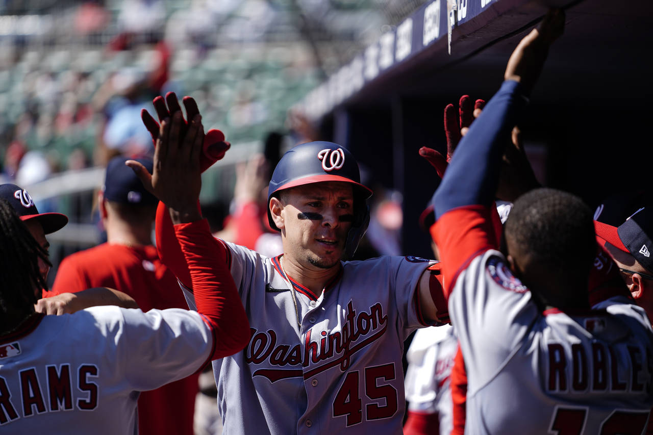 Victor Robles' two-run home run, 03/21/2023