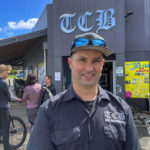 
              Ben Wiggins, the managing director at the TCB Ski, Board and Bike shop in Ohakune, near Mt. Ruapehu, New Zealand, poses for a photo on Sept. 21, 2022. A disastrous snow season has left two of New Zealand's largest ski fields on the brink of bankruptcy, with climate change appearing to play a significant role. (AP Photo/Nick Perry)
            