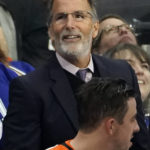 
              Philadelphia Flyers head coach John Tortorella watches a replay during the third period of an NHL hockey game against the Tampa Bay Lightning Tuesday, Oct. 18, 2022, in Tampa, Fla. (AP Photo/Chris O'Meara)
            
