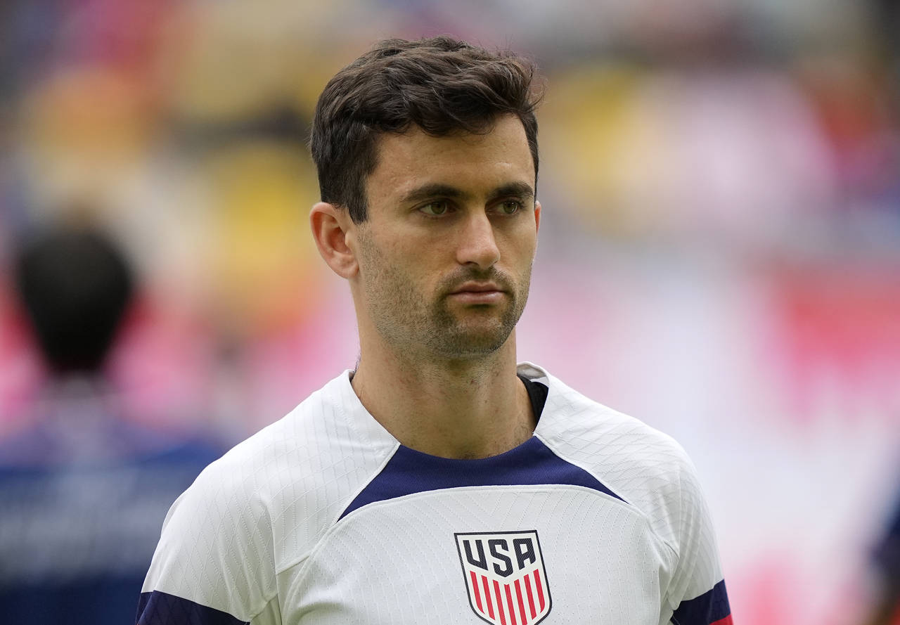 FILE - United States Luca de la Torre is pictured prior the international friendly soccer match bet...