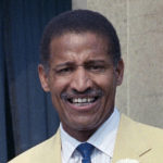 
              FILE - Junious "Buck" Buchanan smiles during induction ceremonies at the Pro Football Hall of Fame in Canton, Ohio in 1990. During the 1960s, the Kansas City Chiefs realized quicker than any team in the AFL or NFL that players coming out of historically black colleges and universities were really good. So they drafted them, and Buck Buchanan and Emmitt Thomas and the many others helped to form the backbone of two Super Bowl teams. (AP Photo/File)
            