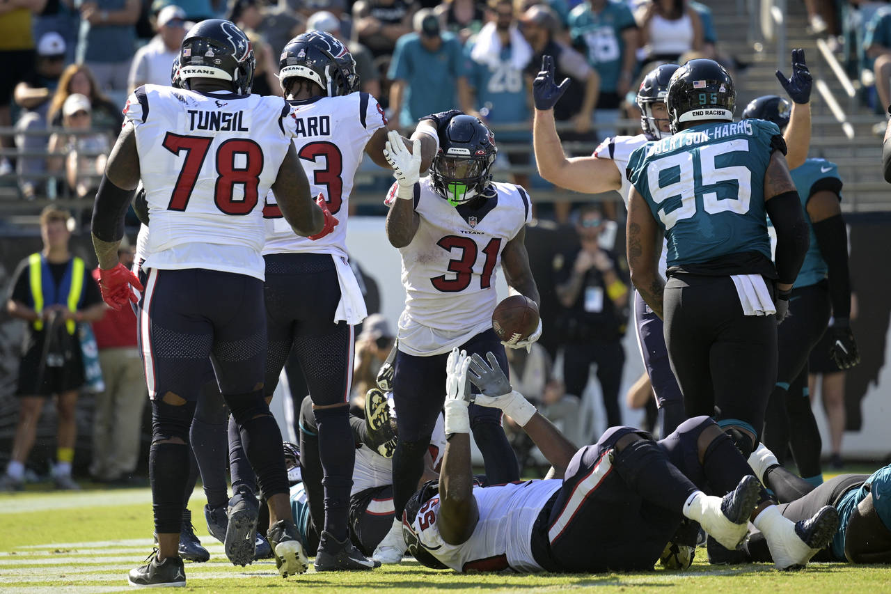 The Houston Texans nine-game win streak against the Jacksonville