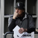 
              FILE - Chicago White Sox manager Tony La Russa looks to the field from the dugout before a baseball game against the Texas Rangers in Chicago, June 10, 2022. La Russa has stepped down as manager of the White Sox because of a heart issue. The announcement Monday, Oct. 3, 2022, ends a disappointing two-year run in the same spot where the Hall of Famer got his first job as a big league skipper. (AP Photo/Nam Y. Huh, File)
            