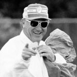 
              FILE - Miami Dolphins head coach Don Shula smiles during practice, Saturday, Dec. 14, 1985, in Miami, as the team prepares for a game against the New England Patriots. The Dolphin's 1972 undefeated season led to the immortalization of Don Shula. He has street names, hotels, restaurants, etc. named after him in Florida. His importance in the city – and the NFL -- is almost bigger than life. (AP Photo/Kathy Willens, File)
            