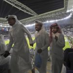 
              FILE - Spectators attend the final soccer match during the inauguration ceremony of the Al Janoub Stadium, in Doha, Qatar, May 16, 2019. Qatar will host the 2022 FIFA World Cup but soccer isn't the only sport played in the Gulf Arab country. From traditional pursuits to worldwide competitions, Qatar increasingly has marketed itself as a host for sports of all sorts. (AP Photo/Kamran Jebreili, File)
            
