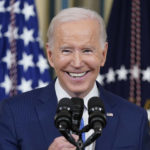 
              FILE - President Joe Biden smiles as he speaks in the State Dining Room of the White House in Washington, Wednesday, Nov. 9, 2022. Biden turns 80 on Sunday, Nov. 20. (AP Photo/Susan Walsh, File)
            