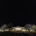 
              Students participate in a vigil in response to shootings that happened on the University of Virginia campus the night before in Charlottesville, Va., on Monday, Nov. 14, 2022. (Mike Kropf/The Daily Progress via AP)
            