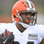 
              Cleveland Browns running back Nick Chubb runs on the field during an NFL football practice at the team's training facility Wednesday, Nov. 16, 2022, in Berea, Ohio. (AP Photo/David Richard)
            