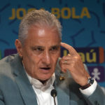 
              Brazil's national soccer team coach Tite speaks after announcing his roster of players for the upcoming 2022 Soccer World Cup in Qatar at a news conference in Rio de Janeiro, Brazil, Monday, Nov. 7, 2022. (AP Photo/Silvia Izquierdo)
            