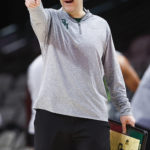 
              Baylor head coach Scott Drew gives instructions to his players during the second half of an NCAA college basketball game against Washington State on Sunday, Dec. 18, 2022, in Dallas. Baylor won 65-59. (AP Photo/Brandon Wade)
            
