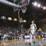 
              Baylor guard LJ Cryer drives the hoop for a layup during the first half of an NCAA college basketball game against Gonzaga, Friday, Dec. 2, 2022, in Sioux Falls, S.D. (AP Photo/Josh Jurgens)
            