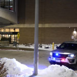 
              A police car sits parked outside Nordstrom at Mall of America after a shooting Friday, Dec. 23, 2022, in Bloomington, Minn. (AP Photo/Abbie Parr)
            