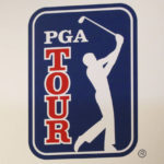 
              FILE - The PGA Tour logo is shown during a press conference in Tokyo, Nov. 20, 2018. Players who defected from the PGA Tour to join Saudi-funded LIV Golf are still welcome at the Masters next year, even as Augusta National officials expressed disappointment Tuesday, Dec. 20, 2022, in the division it has caused in golf. (AP Photo/Koji Sasahara, File)
            
