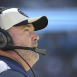 
              Dallas Cowboys coach Mike McCarthy watches from the sidelines during the first half of an NFL football game against the Jacksonville Jaguars, Sunday, Dec. 18, 2022, in Jacksonville, Fla. (AP Photo/Phelan M. Ebenhack)
            