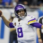 
              Minnesota Vikings' Kirk Cousins throws during the first half of an NFL football game against the Detroit Lions Sunday, Dec. 11, 2022, in Detroit. (AP Photo/Duane Burleson)
            
