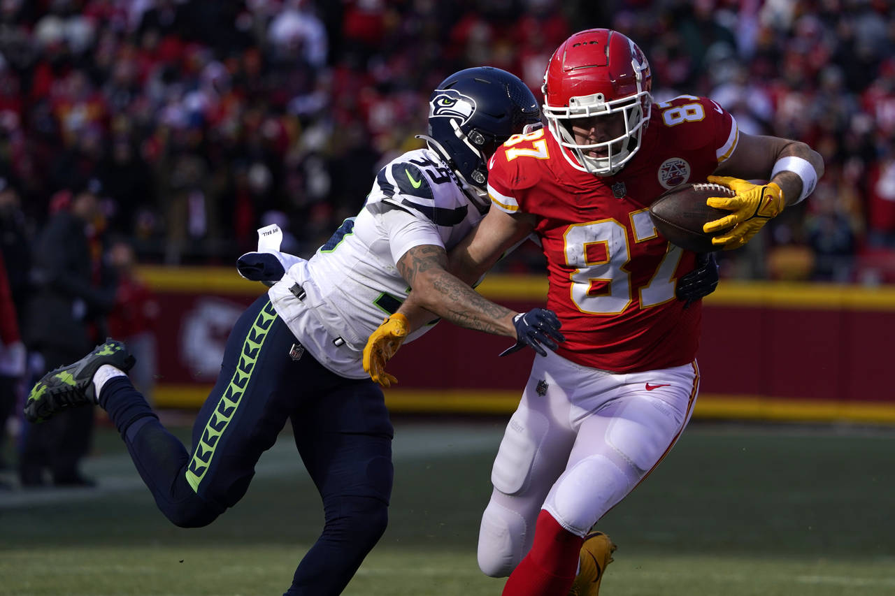 Kansas City Chiefs safety Juan Thornhill during pre-game warmups