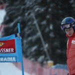 
              Switzerland's Marco Odermatt inspects the course during an alpine ski, men's World Cup giant slalom, in Alta Badia, Italy, Sunday, Dec. 18, 2022. (AP Photo/Gabriele Facciotti)
            