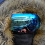 
              A fan watches from the standS in the second half of an NFL football game between the Buffalo Bills and the Chicago Bears in Chicago, Saturday, Dec. 24, 2022. (AP Photo/Nam Y. Huh)
            