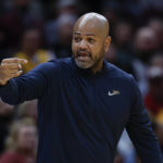 
              Cleveland Cavaliers head coach J.B. Bickerstaff directs his team against the Phoenix Suns during the second half of an NBA basketball game, Wednesday, Jan. 4, 2023, in Cleveland. (AP Photo/Ron Schwane)
            