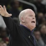 
              Charlotte Hornets head coach Steve Clifford reacts during the first half of an NBA basketball game Tuesday, Jan. 31, 2023, in Milwaukee. (AP Photo/Morry Gash)
            