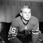 
              FILE - Bobby Hull, 18-year-old player on the Chicago Blackhawks, is photographed in Chicago, Ill., on Oct. 24, 1957. Hull, a Hall of Fame forward who helped the Blackhawks win the 1961 Stanley Cup Final, has died. He was 84. The Blackhawks and the NHL Alumni Association announced the death of the two-time NHL MVP on Monday, Jan. 30, 2023. (AP Photo/Edward Kitch, file)
            