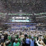 
              Confetti is blown in the air after the Cotton Bowl NCAA college football game between Southern California and Tulane, Monday, Jan. 2, 2023, in Arlington, Texas. (AP Photo/Sam Hodde)
            