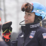 
              United States' Mikaela Shiffrin prior to an alpine ski, women's World Cup slalom race, in Zagreb, Croatia, Wednesday, Jan. 4, 2023. (AP Photo/Giovanni Auletta)
            