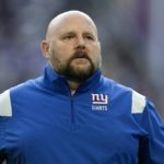 
              New York Giants head coach Brian Daboll is seen beforean NFL wild card football game against the Minnesota Vikings Sunday, Jan. 15, 2023, in Minneapolis. (AP Photo/Abbie Parr)
            