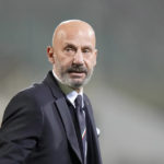 
              Italy's head of delegation Gianluca Valli stands during the World Cup 2022 qualifier group c soccer game between Italy and Bulgaria at the Artemio Franchi stadium in Florence, Italy, Thursday, Sept. 2, 2021. Gianluca Vialli, the former Italy striker who helped both Sampdoria and Juventus win Serie A and European trophies before becoming a player-manager at Chelsea, has died on Friday, Jan. 6, 2023. He was 58. (AP Photo/Luca Bruno)
            