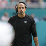 
              New York Jets head coach Robert Saleh walks the sidelines during the first half of an NFL football game against the Miami Dolphins, Sunday, Jan. 8, 2023, in Miami Gardens, Fla. (AP Photo/Lynne Sladky)
            