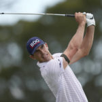 
              Billy Horschel tees off on the fifth hole in the first round of the Honda Classic golf tournament, Thursday, Feb. 23, 2023, in Palm Beach Gardens, Fla. (AP Photo/Rebecca Blackwell)
            