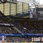 
              Players observe a moment of silence for Christian Atsu who died in Turkey earthquake before the English Premier League soccer match between Chelsea and Southampton at the Stamford Bridge stadium in London, Saturday, Feb. 18, 2023. (AP Photo/Kirsty Wigglesworth)
            