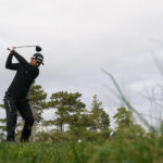 
              Satoshi Kodaira, of Japan, prepares to hit the ball from the 7th tee of the Spyglass Hill Golf Course during the second round of the AT&T Pebble Beach Pro-Am golf tournament in Pebble Beach, Calif., Friday, Feb. 3, 2023. (AP Photo/Godofredo A. Vásquez)
            