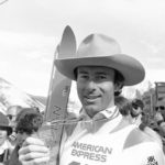 
              FILE - Ingemar Stenmark of Sweden put on a big cowboy hat and showed off his medal after he won the World Cup Giant Slalom ski race on March 7, 1984 in Vail, Colorado. To Ingemar Stenmark, all this fuss over Mikaela Shiffrin as she approaches his record of 86 World Cup skiing victories is beside the point. Because the 66-year-old Swede believes the American is already on another level. “She’s much better than I was. You cannot compare,” Stenmark said in an interview with The Associated Press. “ (AP Photo/Armando Trovati)
            