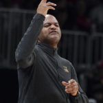 
              Cleveland Cavaliers head coach J.B. Bickerstaff reacts on the sideline during the first half of an NBA basketball game against the Atlanta Hawks, Friday, Feb. 24, 2023, in Atlanta. (AP Photo/John Bazemore)
            