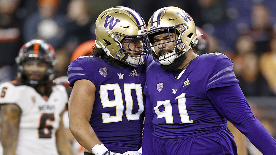 Washington's Jeremiah Martin earns Pac-12 Defensive Lineman of the