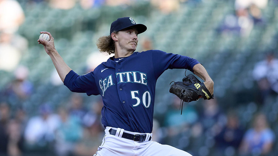 Seattle Mariners Bryce Miller...