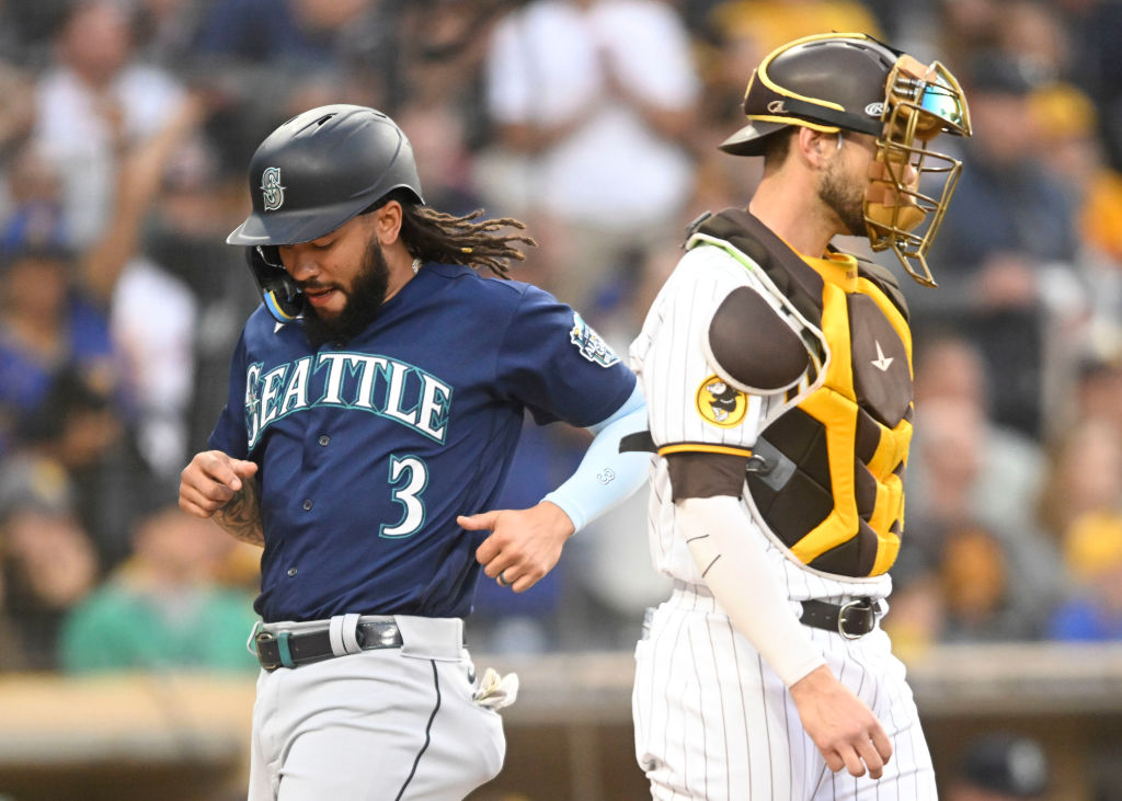 PEORIA, AZ - MARCH 22: Seattle Mariners center fielder Julio