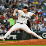 SEATTLE, WASHINGTON - JULY 31: Gabe Speier #55 of the Seattle Mariners throws a pitch during the sixth inning against the Boston Red Sox at T-Mobile Park on July 31, 2023 in Seattle, Washington. (Photo by Alika Jenner/Getty Images)
