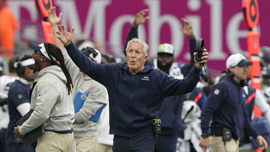 Seattle Seahawks Pete Carroll...