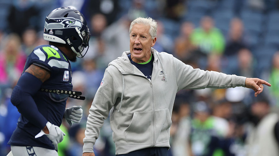 Seattle Seahawks Pete Carroll Quandre Diggs...