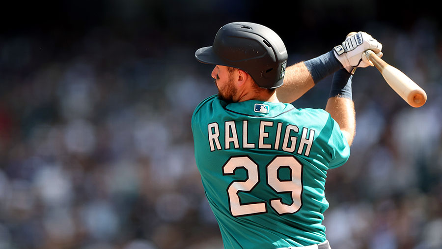 MLB uniforms Seattle Mariners Cal Raleigh...