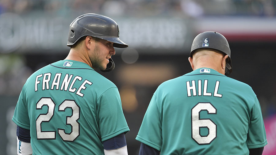 Seattle Mariners Perry Hill Ty France...