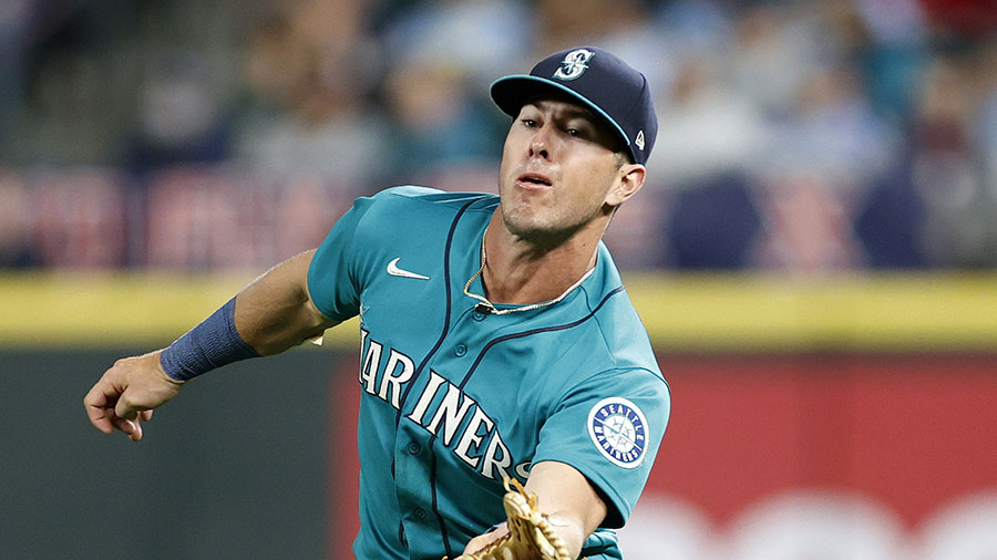 Seattle Mariners Dylan Moore...